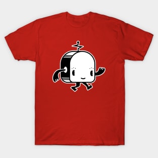 Retro Walking Robot Mascot T-Shirt